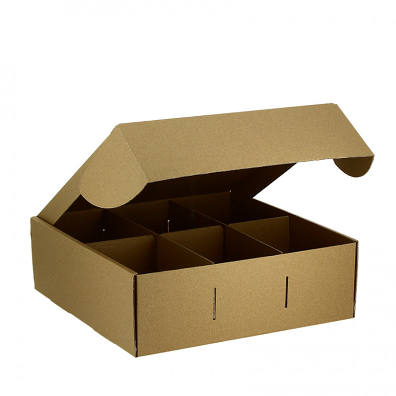 Caja de madera blanca con separadores – Cucurucho Party