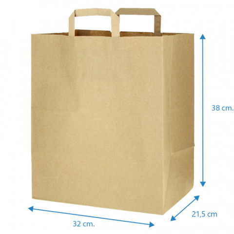 Asas de cuentas de madera para bolsos, largo 52 cm