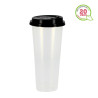 Vasos reutilizables PP para bubble tea 650ml