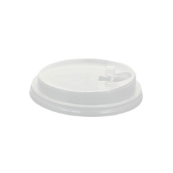 Tapa transparente para vasos bubble tea reutilizables PP (9Ø)