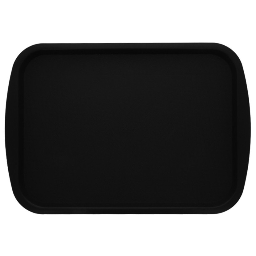 Bandeja negra PP termosellable 750cc 13,7x19,2x4,1cm (800u) - Papeles Salvi