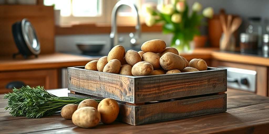 Cajas para guardar patatas: la mejor manera de mantenerlas frescas y organizadas